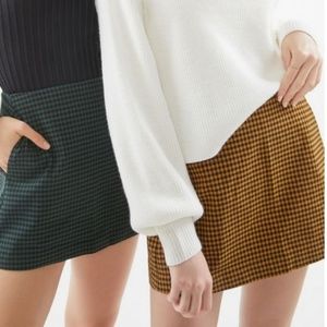 Urban outfitters Mini Plated Skirt